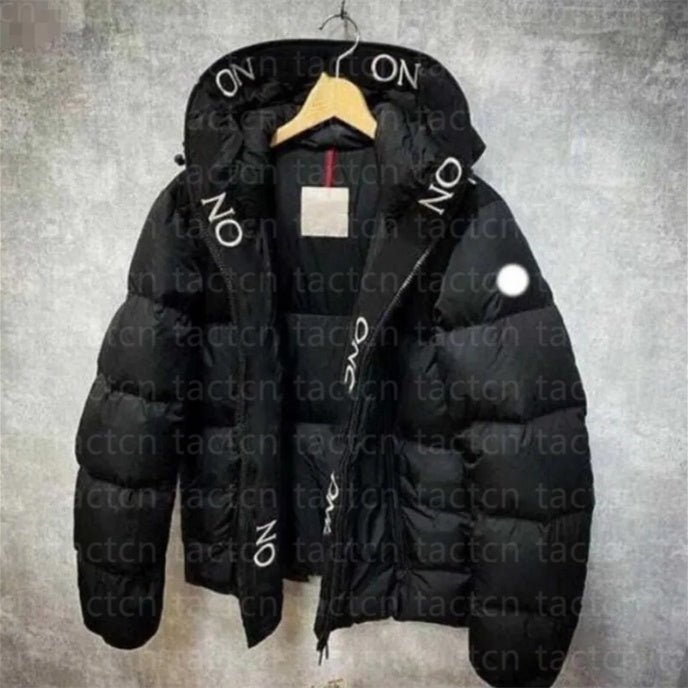 NFC Designer Puffer Jacket Parka Body Warmer Thick Hooded Coat Womens Winter Windbreaker Collar Zipper Jacket High Quality White Duck Puffer Mens Ja