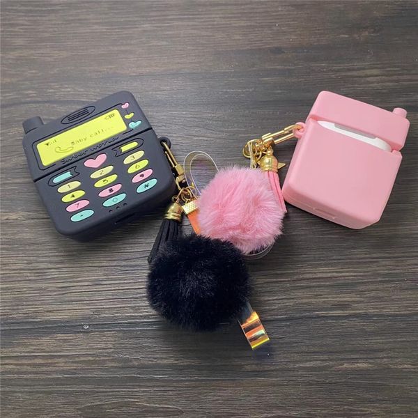 ddmygifts Creative Purple Phone Pro Protective Cartoon 1-2 Generation Bluetooth Earphone Cover Silicone Suitable A