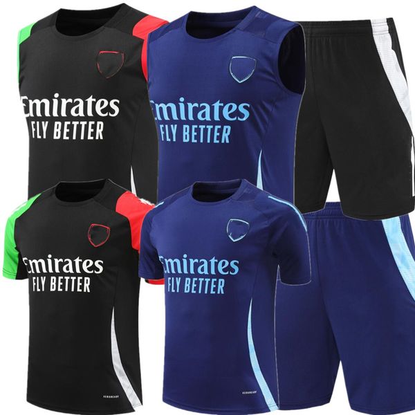 2024 SAKA men soccer tracksuit Martinelli Odegaard futbol Short sleeve Survetement sets Hommes Sportswear A 24 25 Adult training