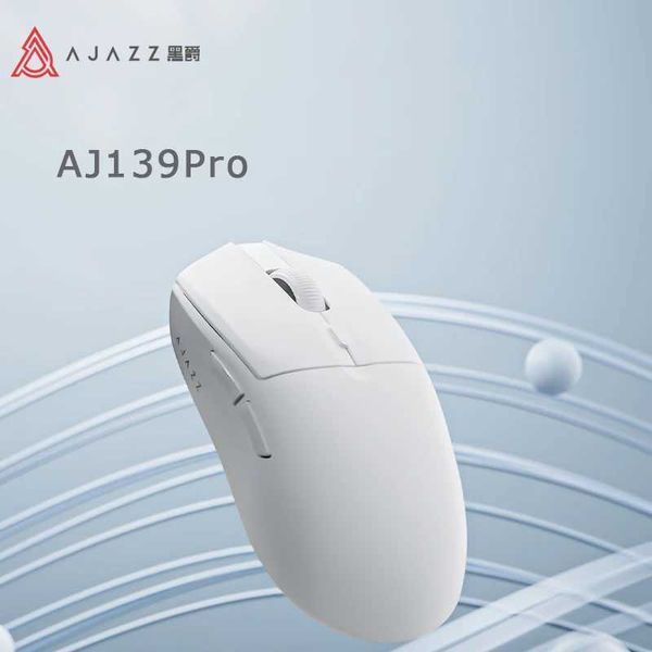 AJAZZ AJ139 Pro Wireless Mouse with Feets PMW3395 Gaming Chipset 26000dpi Professional Gaming Mouse for PC Y240820