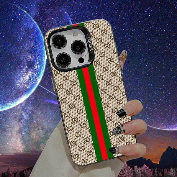 Cell Phone Cases Fashion for iPhone 16 15 14 13 12 11Pro Max XR X XS 12Mini Puls Hard Covers Accessories luxury H250112