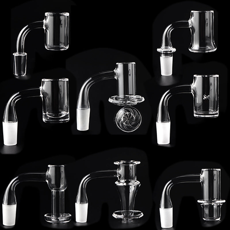 Regular Weld Terp Slurpers Halo Beveled Edge Quartz Blender Banger 10mm 14mm for Smoking Bong Rigs Water Pipes