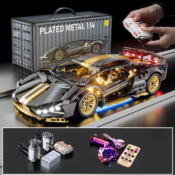 Technical Racing Sport Car Model Building Blocks Technic Adts 4 DIY Supercar Brick Puzzle Toys Kid Adt Gift1280+graneY250120