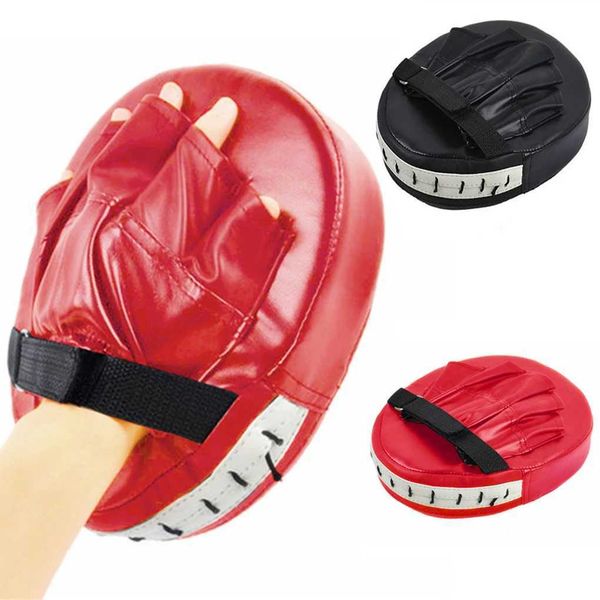 Protective Gear Kick Boxing Gloves Pad Punch Target Bag Men MMA PU Karate Muay Thai Free Fight Sanda Training Adults Kids Equipment z241204
