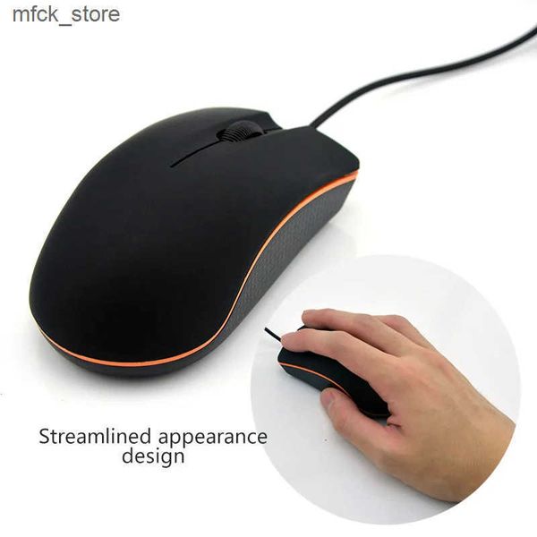 Pc Accessories High-quality 4 Keys Portable Wired For Desktop Laptop Computer Gamer Mouse 1200dpi Matte Texture Usb Mice J241220