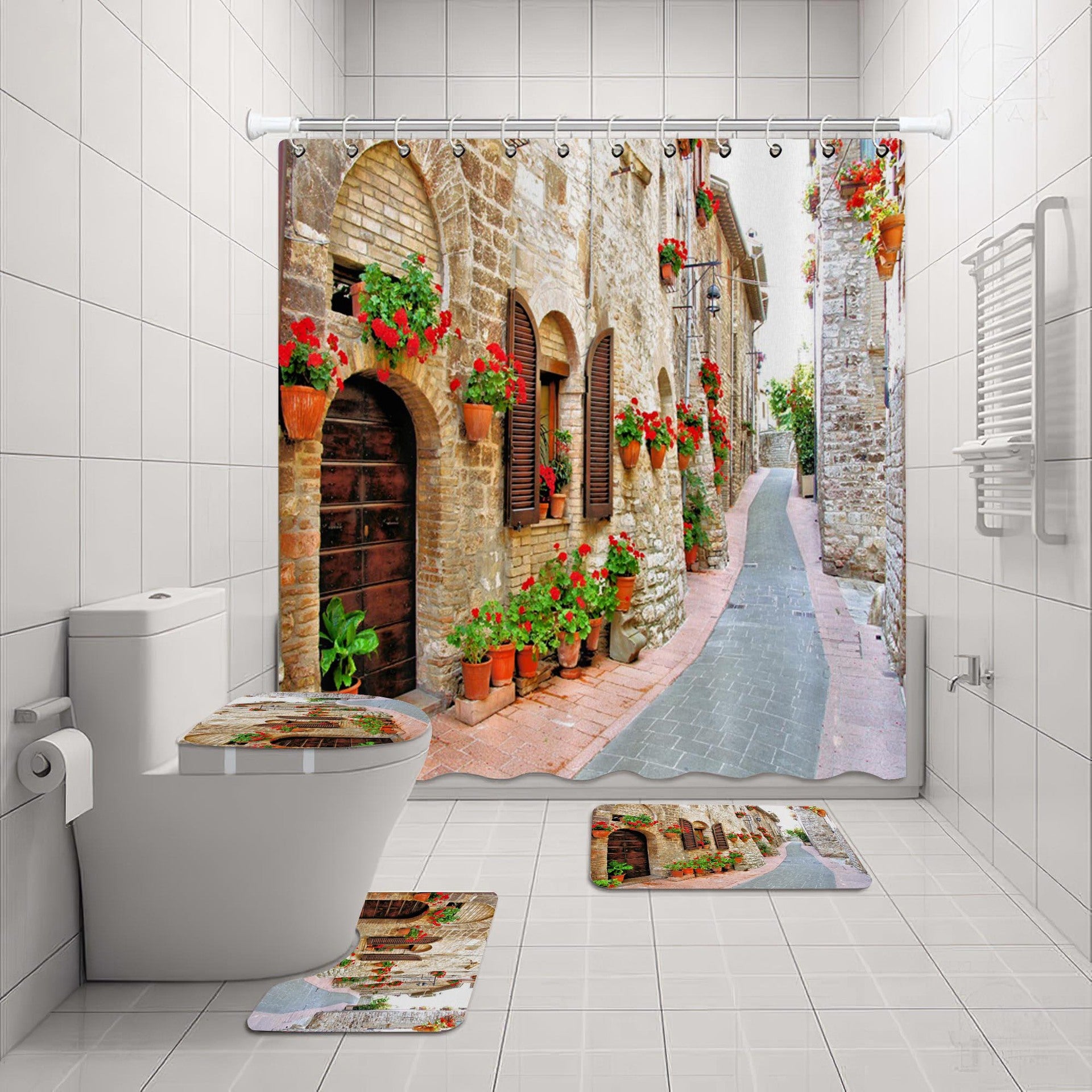 YL-37197 French green kitchen gauze curtain retro American light-transmitting French double-layer lace bedroom partition curtain bay window curtain