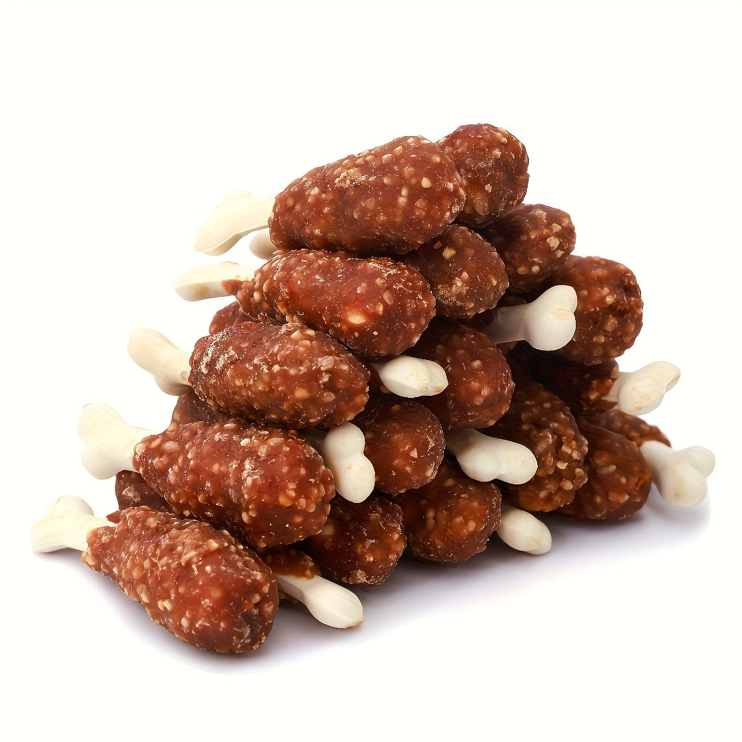 TEMU Duck Meat & Goat Milk Dog Treats - Dental Chewing Snacks For Puppies & Dogs, Training Rewards, Puppy, -like Biscuits, Teeth Cleaning Healthy