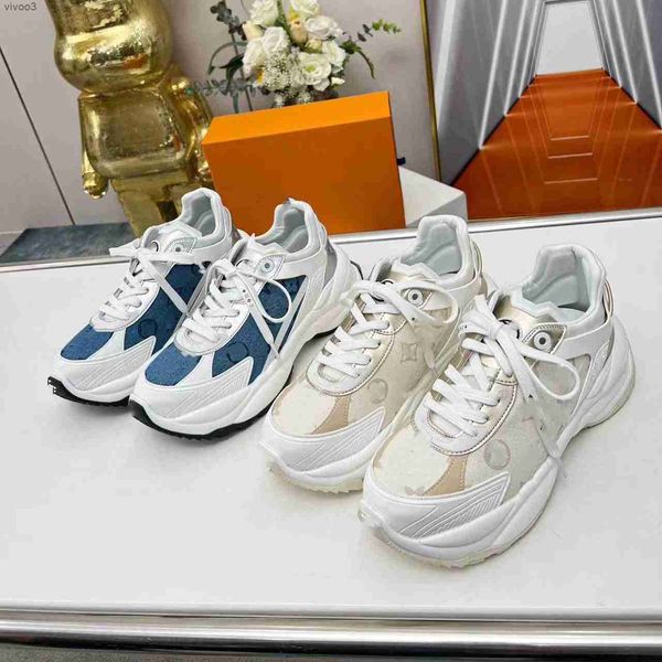 Designer Women for Mens Run 55 Sneaker Casual Shoes Real Leather Sports Sneakers Flats Treinadores de velocidade casual Tamanho 35-41 10