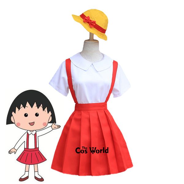 Japanese Sakura Momoko Maruko Short Sleeve Summer Sailor Suits Adult Child JK High School Uniform Class Students Cloth