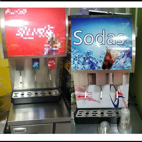 220V Cola vending machine cola soda vending beverage juice dispenser