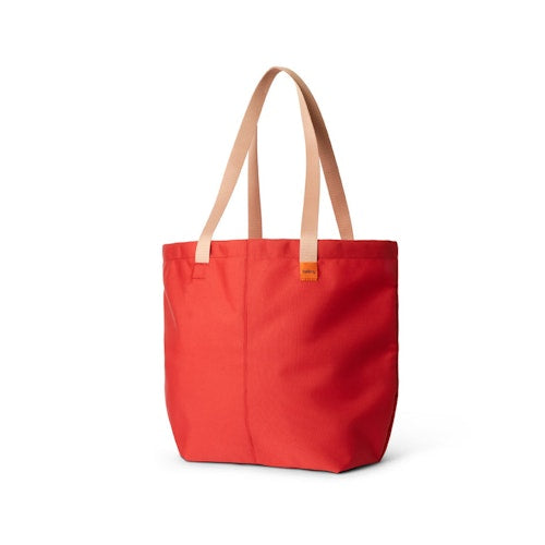 Bellroy Market Tote Reusable Fabric Shopper Tote Bag Hot Sauce
