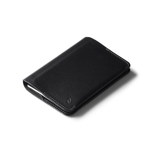 Bellroy Notebook Cover Small leather work folio Black