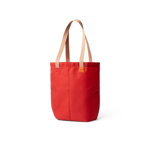 Bellroy City Tote Compact Foldable Shoulder Shopping Bag Hot Sauce