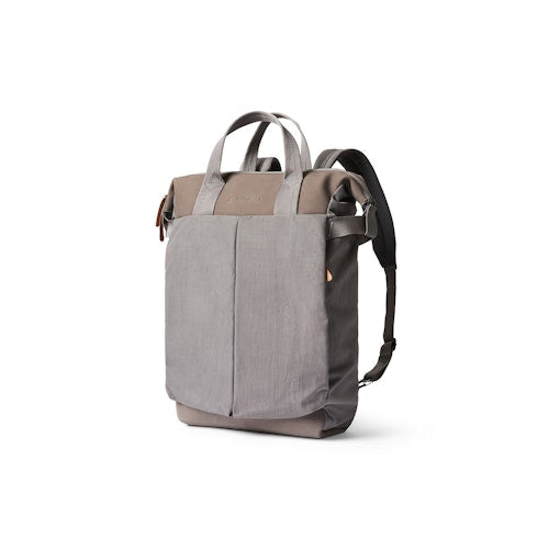 Bellroy Tokyo Totepack - Premium Edition Leather Laptop Backpack Storm Gray