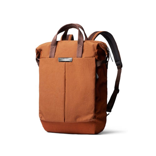 Bellroy Tokyo Totepack Compact Stylish Laptop Backpack and Everyday Bag Bronze