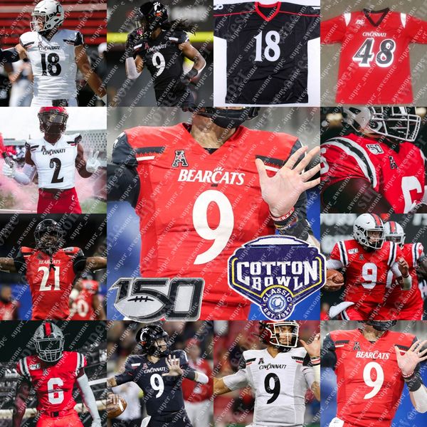 Cincinnati Bearcats Football Jersey 18 Kelce Desmond Ridder Ahmad Gardner 1 SAUCE Jerome Ford Alec Pierce Ben Bryant Corey Kiner Ivan Pace J