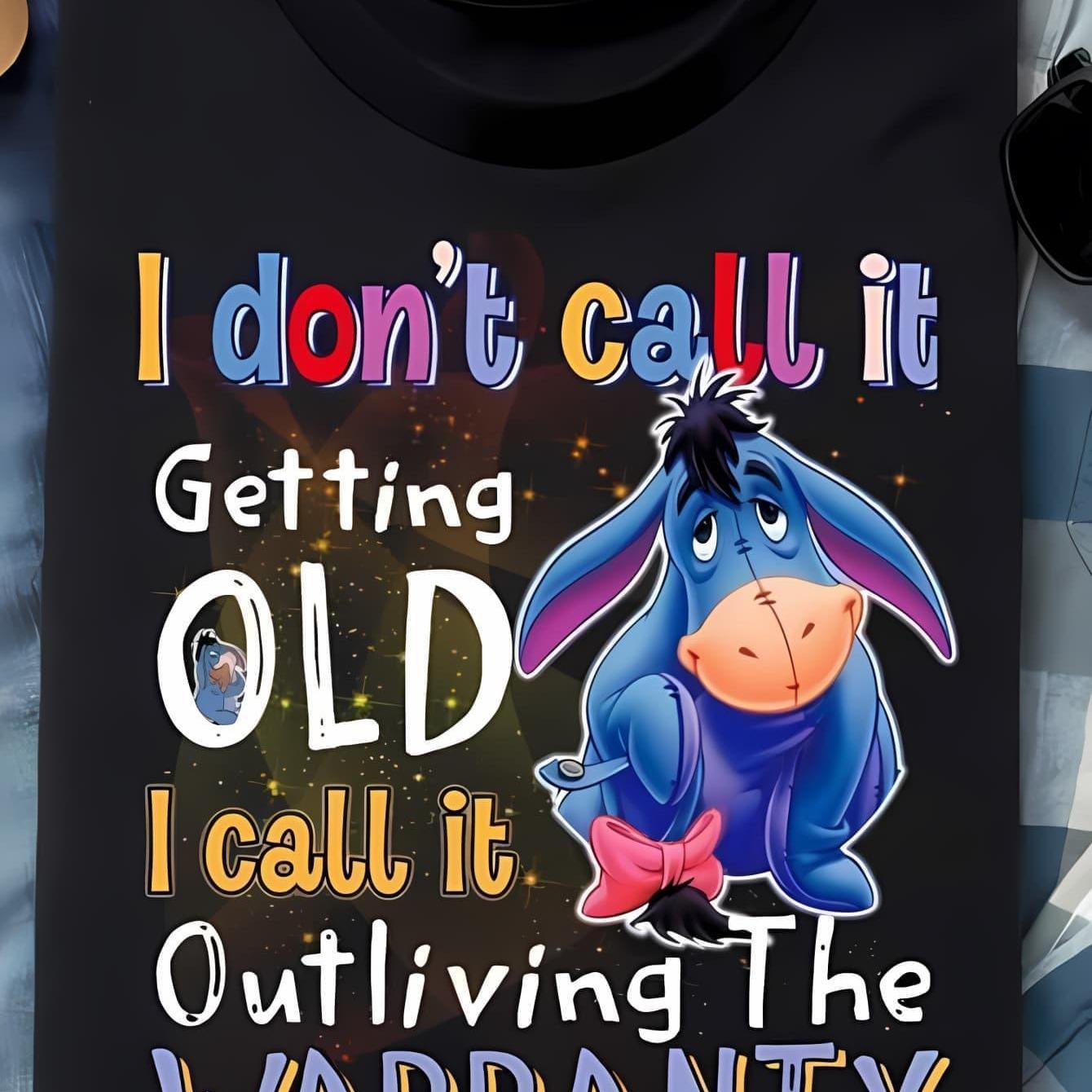 TEMU Women's Stitch Call It Getting Old Graphic T-shirt Casual Tee With Colorful Lettering & Starry Design For Summer, Beach, Parties, Commuting -