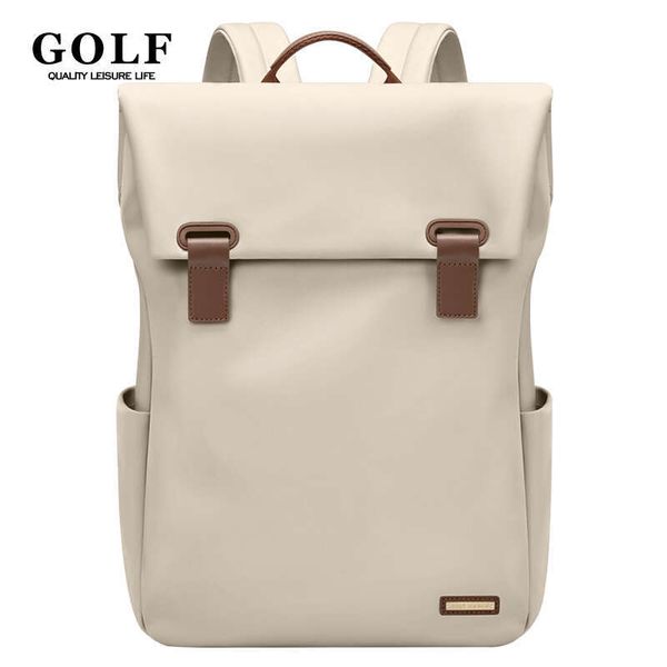 GOLF Backpac Women Notebook Nylon Waterproof Laptop 15 6 Inch Backpack Elegant Anti Theft Cute Small Back Pack Purse Ladies