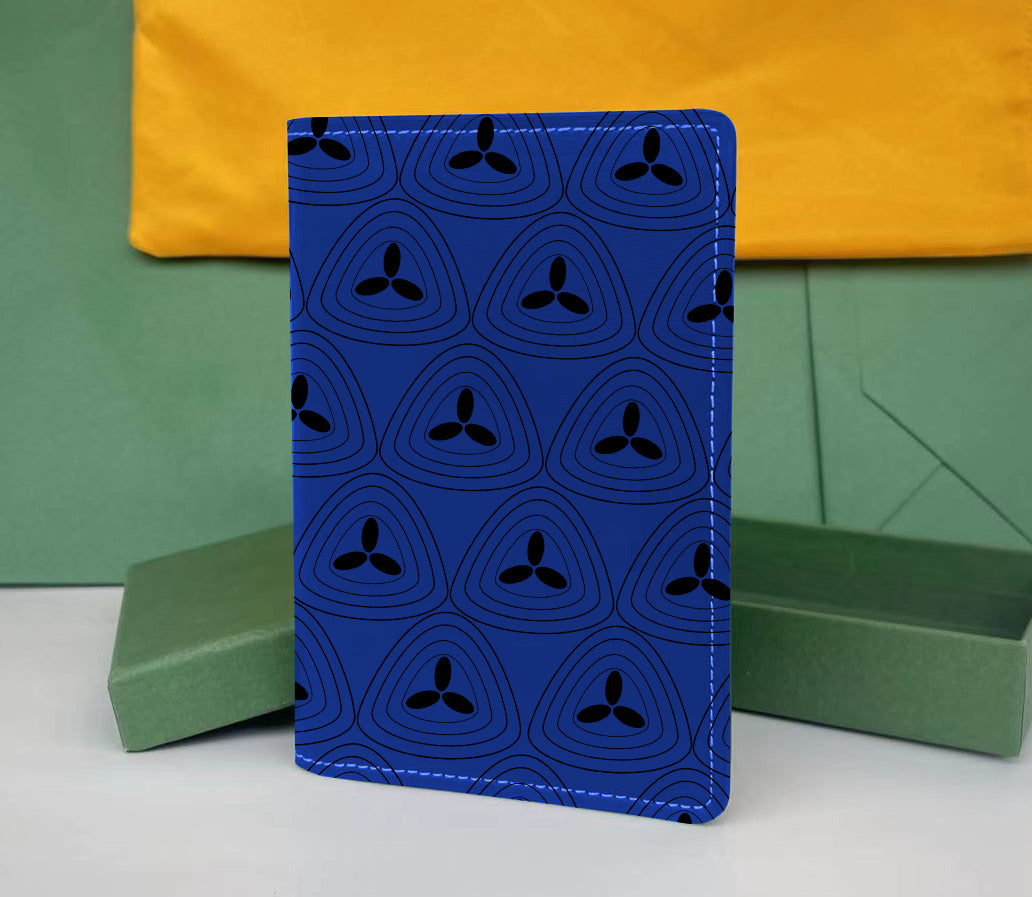 Coin Purses Wallets men women high quality custom Name design Holders cowhide Card Holder With Box Customized k1