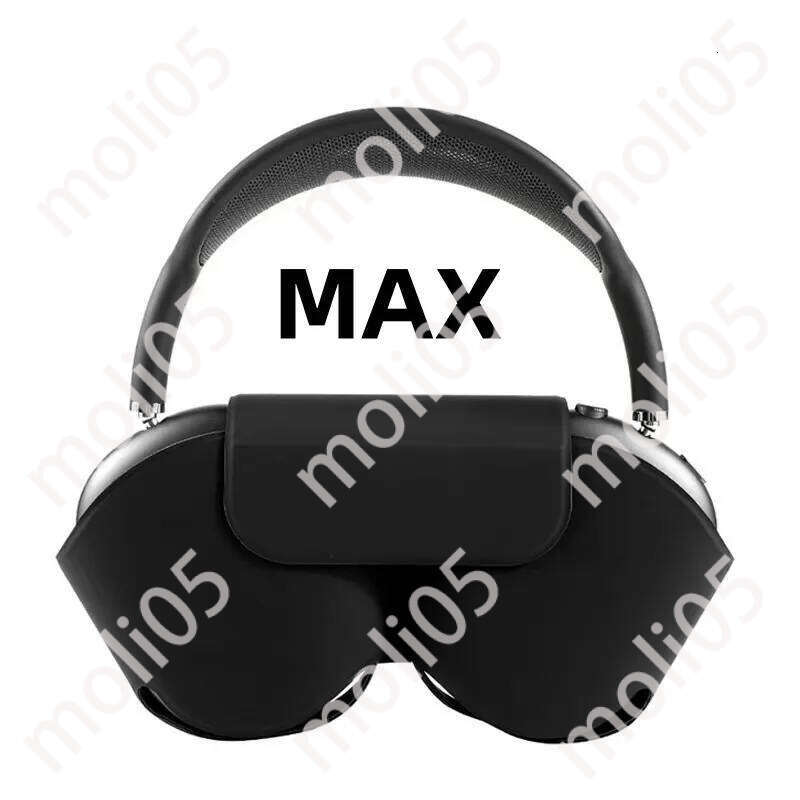 MAX Top ANC Metal Pro max pro 2 3 4 Headband Headphone Accessories Transparent Solid Silicone Waterproof Protective case air Maxs Headphones Case