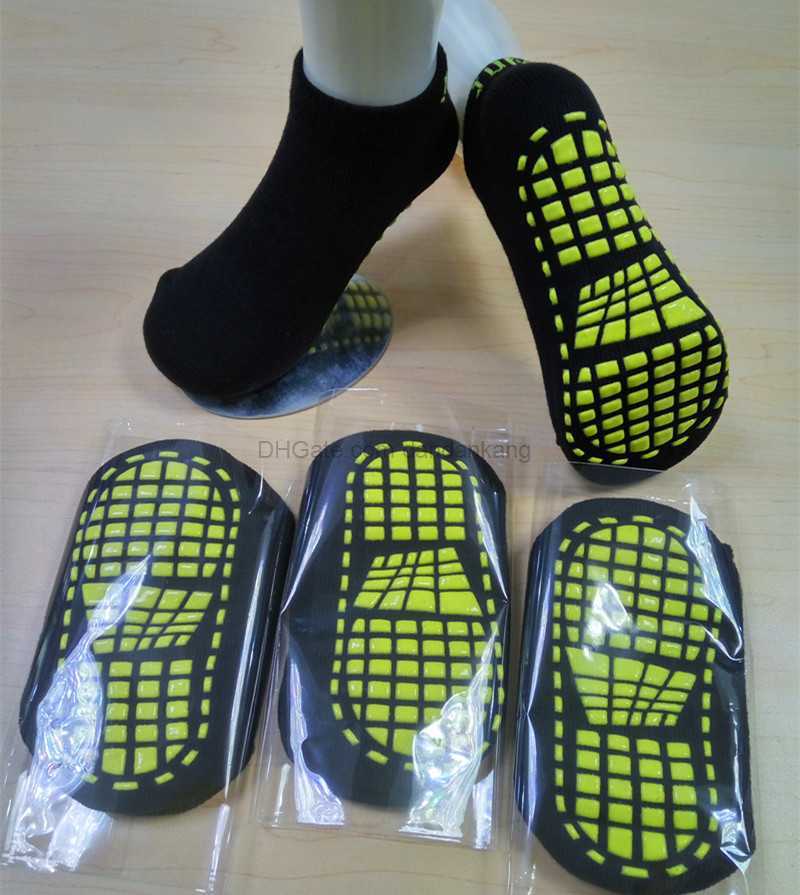 trampoline socks silicone antiskid outdoor sports sock comfortable premium yoga Pilates grip sox lady Boat stocking Non-slip ankle short sock