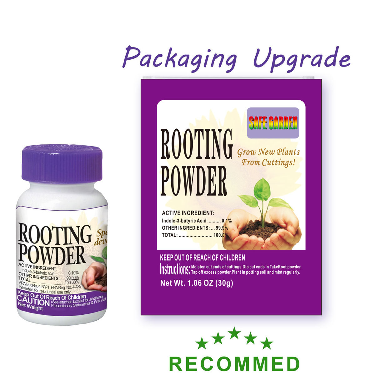 TEMU Rooting Powder 1 -to-use Dust For Houseplants And To Root Fertilizer For Fruits And Vegetables