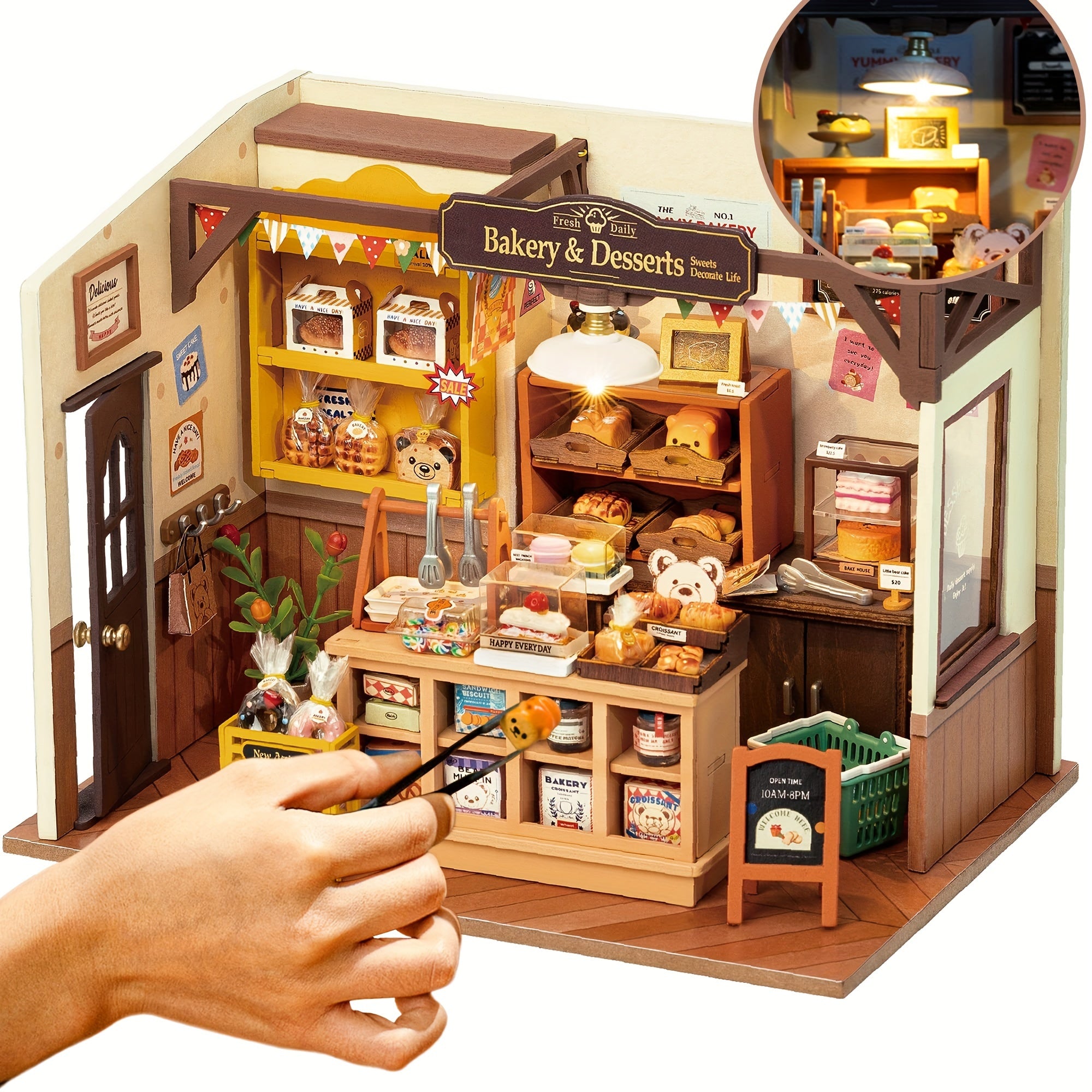 TEMU Rolife Dollhouse Mini House Kit Dg161