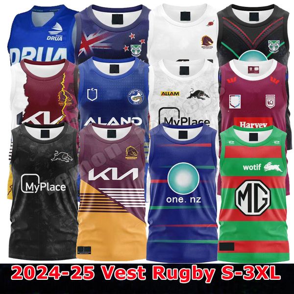 2024 2025 Fiji Warriors Rugby jerseys 24 25 broncos brisbane Penrith Panthers Training Vest Parramatta Eels Rabbitohs Football Shirts Rabbit