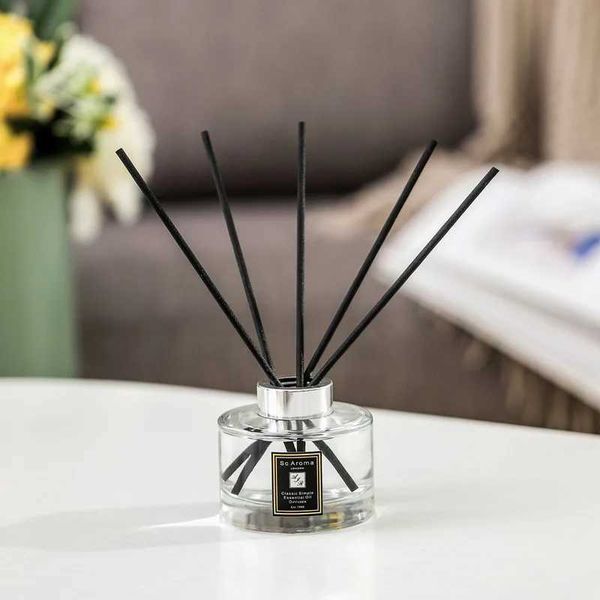 120ml Aromatic Reed Diffuser Lime Basil Home Perfume Fireless Aromatherapy Diffuser for Bedroom France Home Fragrance Decoration X250203