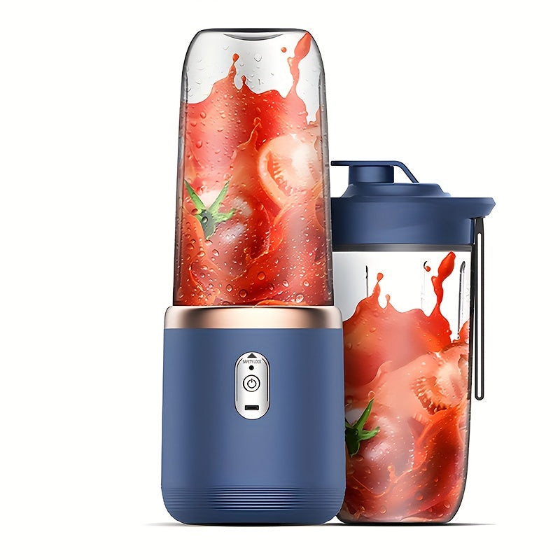 TEMU 1pc, Small Juicer Small Portable Charging Juice Cup , 1pc, 2-in-1 Portable Blender And Water Bottle With Usb Charging
