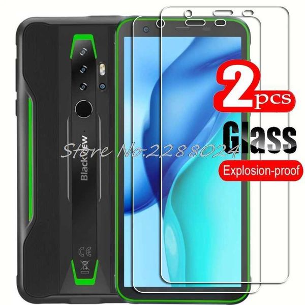 Cell Phone Screen Protectors 2PCS FOR Blackview BV6300 Pro Full High HD Tempered Glass Protective On BV6300Pro Phone Screen Protector Film J