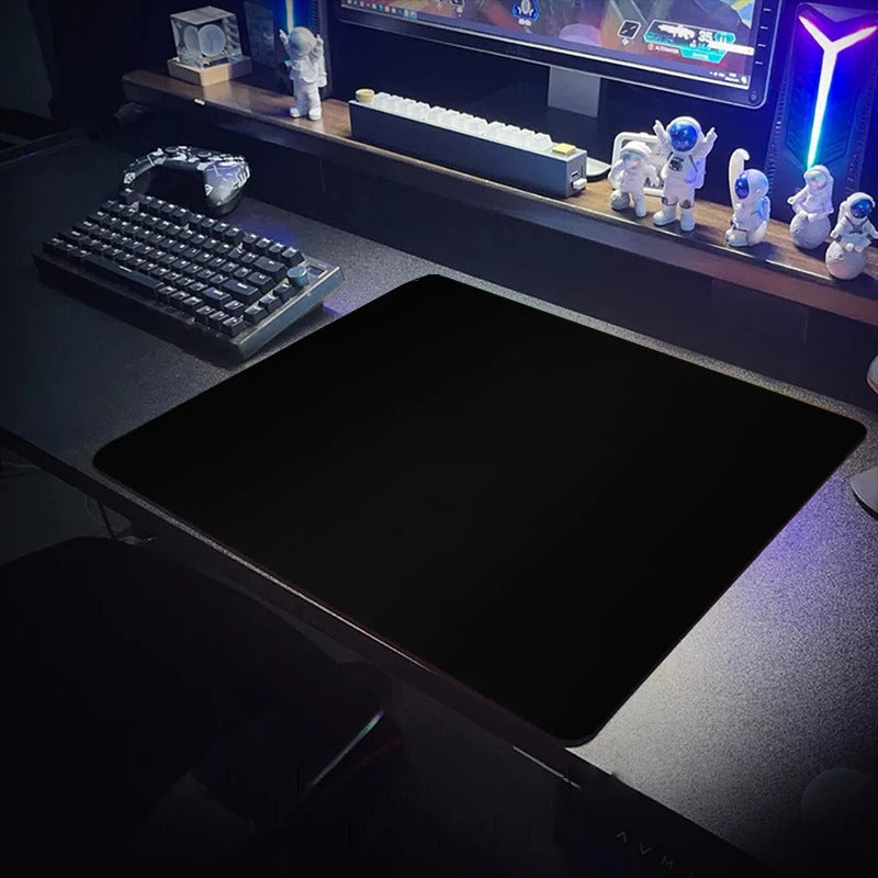 All Black Mouse Pad Water Proof Gaming Accessories Mause Ped 40x45 40x90CM Computer Desks Table Cushion Office Carpet Playmat 250703