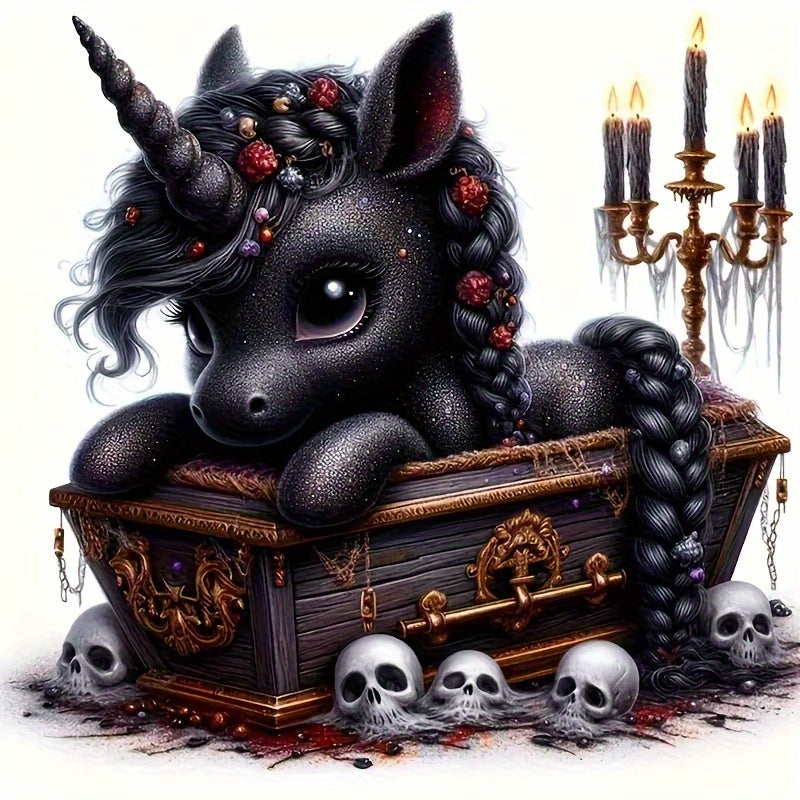 TEMU 2d Flatwhimsical Unicorn Vinyl Decal. Cm For Cars, Laptops, Trucks, Motorcycles, Windows, Walls Selfadhesive, , Singleuse Adheres To Glass,