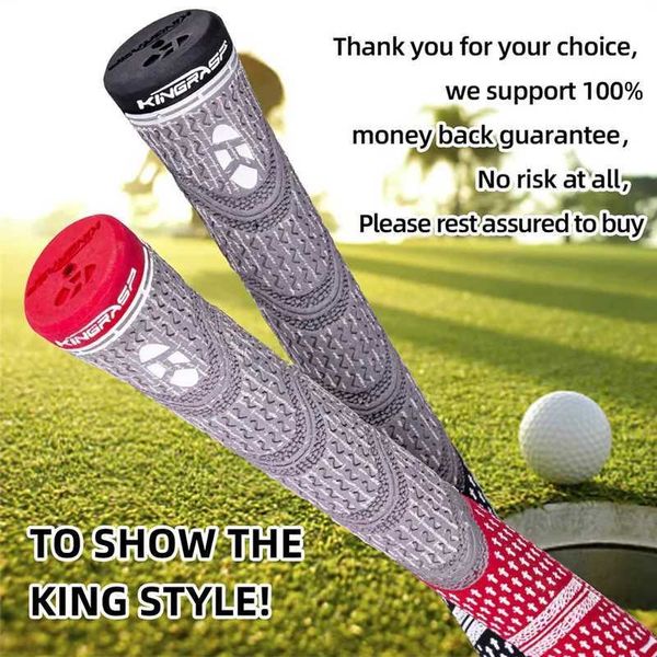 Club Grips Golf Club Grips Rubber Handle Swing Trainer Stable Standard Grip Non-Slip High Traction Golf Iron Grip Shock-Absorbing Putter z24