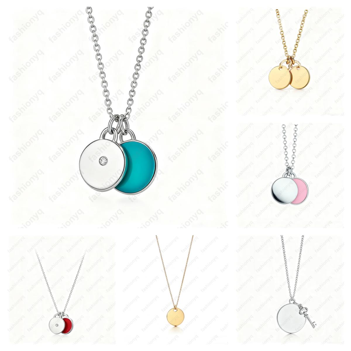 Designer Pendant Necklace Womens Love Heart Necklace Designer Jewellery Thin Chains Pendant Stainless Steel Charm anniversary Gift for Women Very Ni