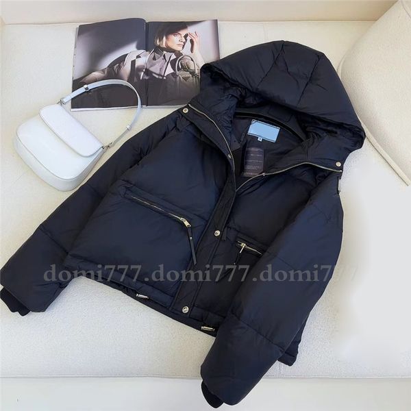 Fashion Women&#039;s Zipper Hooded Cotton Jacket Women&#039;s Warm Jackets Coat Outerwear