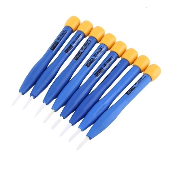 Screwdrivers 8PCS Anti-static Screwdrivers Adjustable Frequenc Screw Driver Kit Non-magnetic Screwdriver Set Slotted Repair Hand Tools 23050