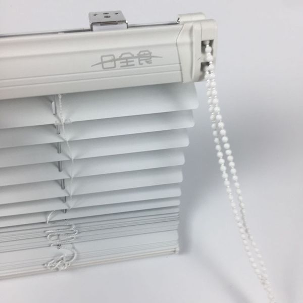 A871 Durable Hand Crank Pull String Blinds for Privacy & Light Control Weather Resistant Curtain