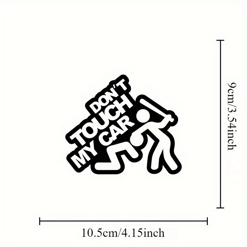 TEMU 3pcs Don' My Car Jdm Vinyl Decal Sticker, Trucks Walls Cups, Don' My Car Jdm Vinyl Decal Sticker, Cars Trucks Walls Laptops Cups, Suitable For