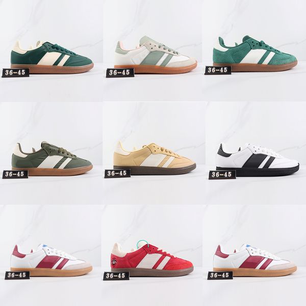 Designer Originals OG Men Women Running Shoes Running Treinadores de Leopard Core Black Blue Clear Pink Daren Green Externo esportes ao ar l