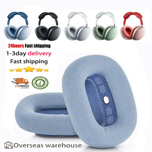 For Airpods Max 2 Headphone Accessories Transparent TPU Solid Silicone Waterproof Protective case AirPods pro max 2 3 4 Headset cover Case E