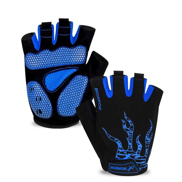 MOREOK Bike Gloves 5MM SBR Pads Mountain Bike Gloves Breathab Bicyc Gloves Non-slip Road Biking Cycling Gloves for Men WomenXJ241118
