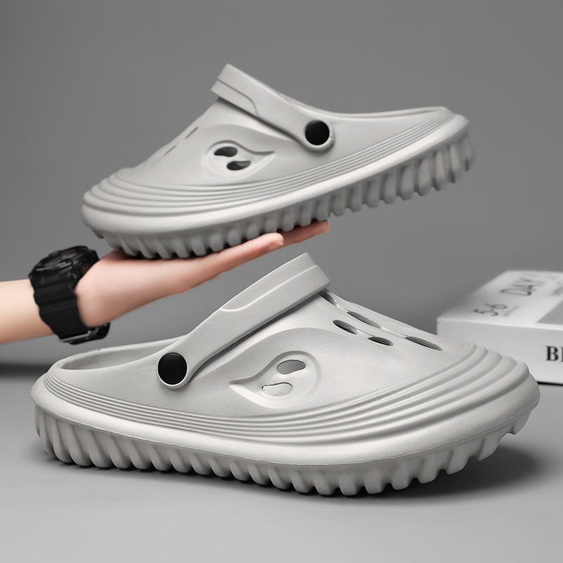 Fashion Men&#039;s Beach Sandals Outdoor Indoor Comfortable Clogs Slippers Men Casual Shoes Garden Shoes Mens Beach Sandals Slides