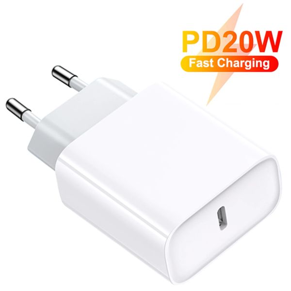 OEM Quality PD 20W Fast Charger For Apple iPhone 15 14 13 12 11 Pro Max Plus Fast Charging Type C USB C Chargers Data Wire Phone Accessories