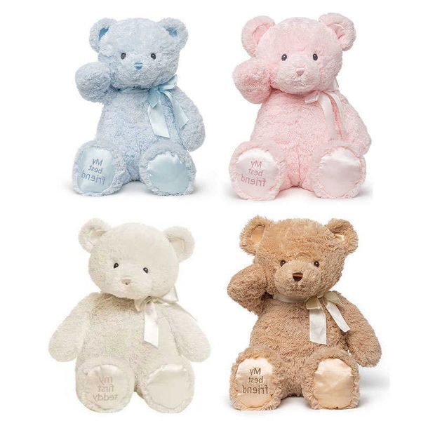 Plush Dolls New 28cm And 36cm Teddy Bear TEDDY STORY Same Style Plush Animal Comfort Plush Toy For Friends Christmas Gifts For ChildrenY2412