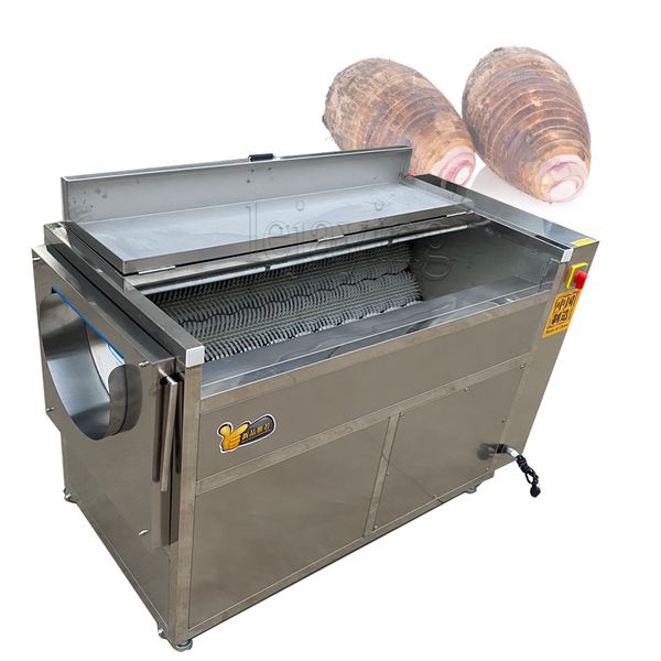Automatic Fresh Ginger Sweet Potato Peeling Machine Electric Carrot Vegetable Peeler Washing Machine