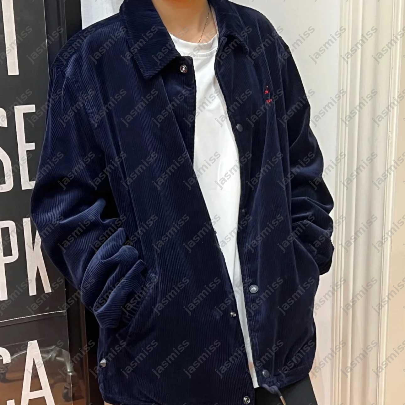 Winter Luxury Down Coat Men Designer Corduroy Puffer Jacket Windbreaker Bodywarmer -12 Horse Embroidery Parkas Jackets Coat Tops Outerwear Clothes D