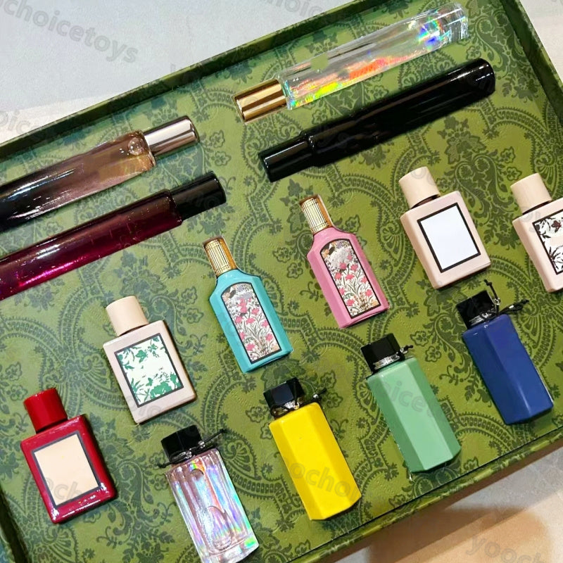 New perfume gift box set 20 kinds of women&#039;s perfume spray persistent odor pink diamond set for men and women Cologne precious quality Equisite