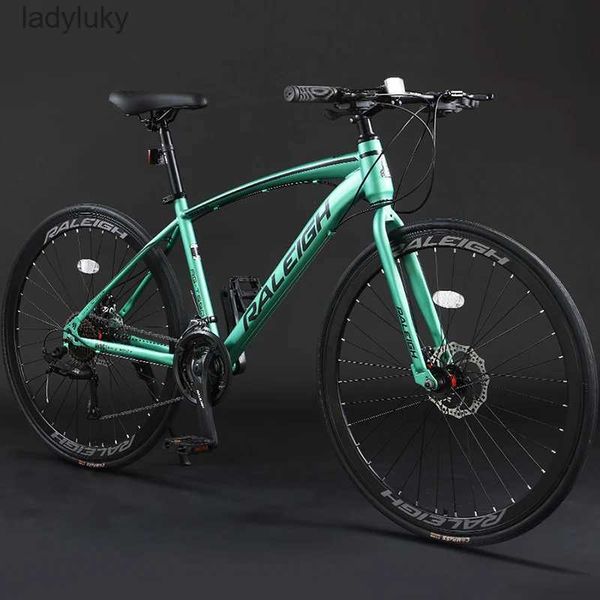 Bikes Raleigh 700c*28c Road Bike Racing Road Bicycle Gravel Bike Curve Straight Handlebar 30 Speed Student Aldult Cycling BikeL240105