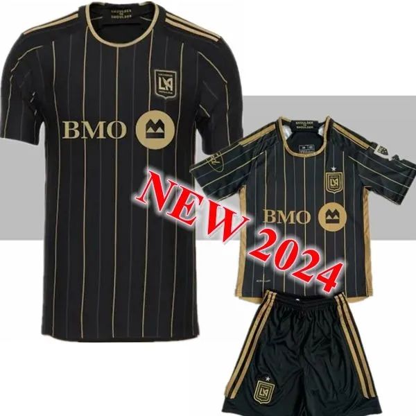 2024 25 LAFC Home soccer jerseys VELA CHIELI ACOSTA D.BOUANGA KAYE ROSSI Los Angeles FC Football shirts kit